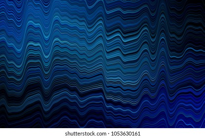 Light BLUE vector background with lamp shapes. Shining crooked illustration in marble style. A completely new marble design for your business.