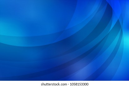 Light BLUE vector background with lamp shapes. A completely new color illustration in marble style. A new texture for your  ad, booklets, leaflets.
