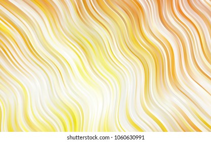 Light BLUE vector background with lamp shapes. A sample with blurred bubble shapes. The best blurred design for your business.