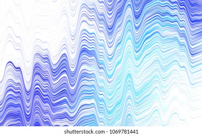 Light BLUE vector background with lamp shapes. Blurred geometric sample with gradient bubbles.  Brand-new design for your ads, poster, banner.