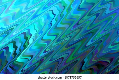 Light BLUE vector background with lamp shapes. Creative geometric illustration in marble style with gradient. Pattern for your business design.