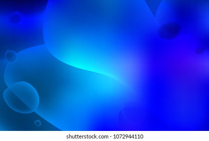 Light BLUE vector background with lamp shapes. Geometric illustration in memphis style with gradient.  Memphis design for your web site.