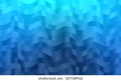 Light BLUE vector background with lamp shapes. Blurred geometric sample with gradient bubbles.  The template for cell phone backgrounds.