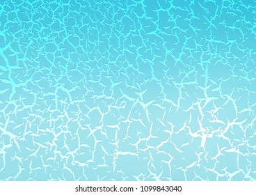 Light BLUE vector background with lamp shapes. Creative geometric illustration in marble style with gradient. A new texture for your  ad, booklets, leaflets.