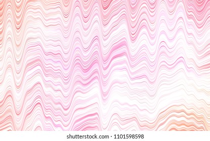 Light BLUE vector background with lamp shapes. A vague circumflex abstract illustration with gradient. A completely new memphis design for your business.