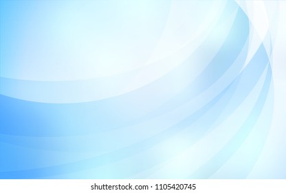 Light BLUE vector background with lamp shapes. Creative illustration in halftone marble style with gradient. Textured wave pattern for backgrounds.