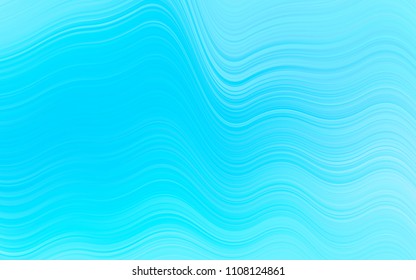 Light BLUE vector background with lamp shapes. A completely new color illustration in marble style. Marble design for your web site.
