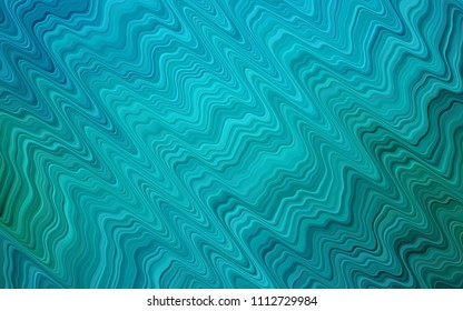 Light BLUE vector background with lamp shapes. A completely new color illustration in marble style. Textured wave pattern for backgrounds.