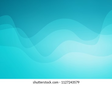 Light BLUE vector background with lamp shapes. Brand new colored illustration in marble style with gradient. A completely new template for your business design.