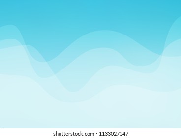 Light BLUE vector background with lamp shapes. A completely new color illustration in marble style. New composition for your brand book.