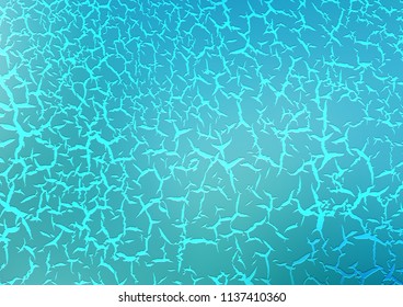 Light BLUE vector background with lamp shapes. A completely new color illustration in marble style. A new texture for your  ad, booklets, leaflets.