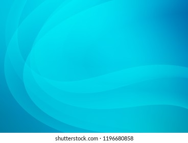Light BLUE vector background with lamp shapes. A completely new color illustration in marble style. Pattern for your business design.
