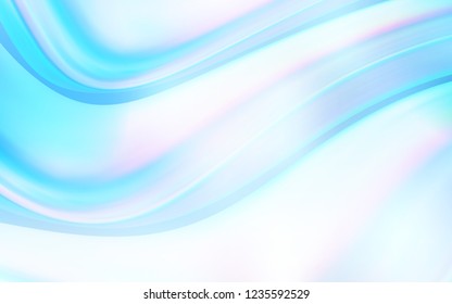 Light BLUE vector background with lamp shapes. A completely new color illustration in marble style. Pattern for your business design.