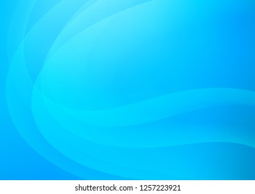 Light BLUE vector background with lamp shapes. Colorful illustration in abstract marble style with gradient. The elegant pattern for brand book.