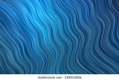 Light BLUE vector background with lamp shapes. Brand new colored illustration in marble style with gradient. A new texture for your  ad, booklets, leaflets.