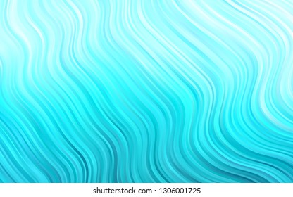 Light BLUE vector background with lamp shapes. Colorful illustration in abstract marble style with gradient. A completely new template for your business design.