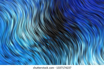 Light BLUE vector background with lamp shapes. An elegant bright illustration with gradient. Pattern for your business design.