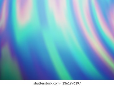 Light BLUE vector background with lamp shapes. Brand new colored illustration in marble style with gradient. Marble style for your business design.