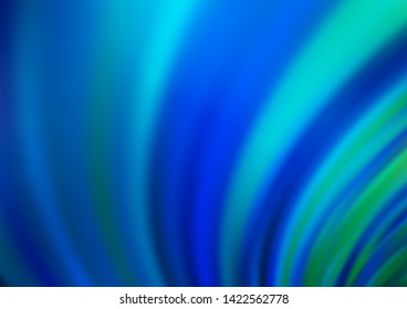 Light BLUE vector background with lamp shapes. An elegant bright illustration with gradient. Pattern for your business design.