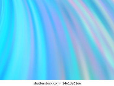 Light BLUE vector background with lamp shapes. Creative geometric illustration in marble style with gradient. Marble design for your web site.