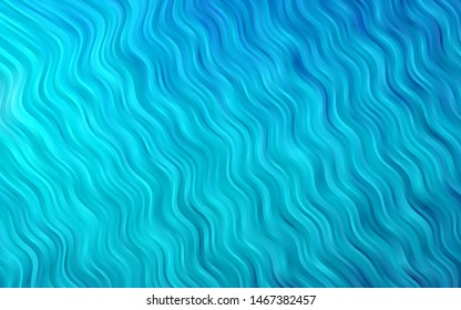 Light BLUE vector background with lamp shapes. An elegant bright illustration with gradient. Brand new design for your ads, poster, banner.