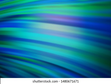 Light BLUE vector background with lamp shapes. Brand new colored illustration in marble style with gradient. A completely new marble design for your business.