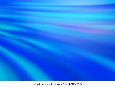 Light BLUE vector background with lamp shapes. Shining crooked illustration in marble style. A new texture for your  ad, booklets, leaflets.