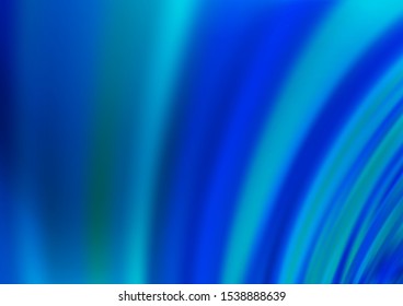 Light BLUE vector background with lamp shapes. A sample with blurred bubble shapes. Marble design for your web site.