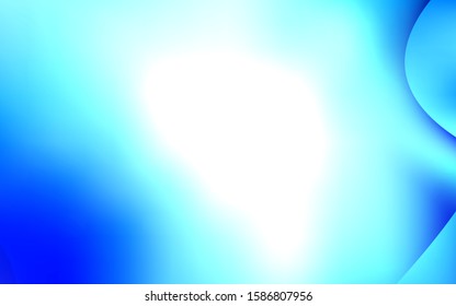 Light BLUE vector background with lamp shapes. A vague circumflex abstract illustration with gradient. Pattern for your business design.