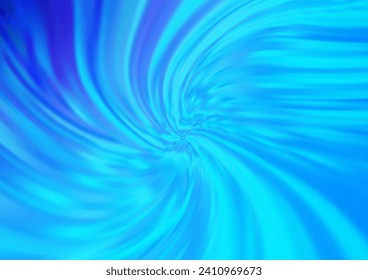 Light BLUE vector background with lamp shapes. A vague circumflex abstract illustration with gradient. A completely new marble design for your business.