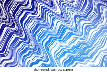 Light BLUE vector background with lava shapes. Creative geometric illustration in marble style with gradient. A completely new marble design for your business.