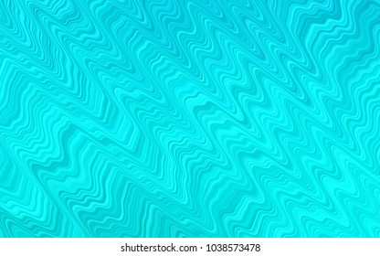 Light BLUE vector background with lava shapes. Geometric illustration in marble style with gradient.  Marble design for your web site.
