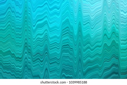 Light BLUE vector background with lava shapes. Colorful abstract illustration with gradient lines. Marble design for your web site.