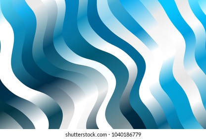 Light BLUE vector background with lava shapes. Geometric illustration in marble style with gradient.  Pattern for your business design.