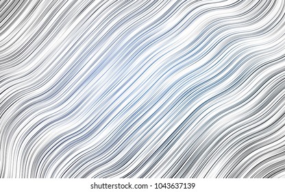 Light BLUE vector background with lava shapes. Creative geometric illustration in marble style with gradient. A new texture for your  ad, booklets, leaflets.