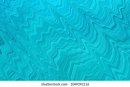 Light BLUE vector background with lava shapes. Shining illustration, which consist of blurred lines, circles. Pattern for your business design.
