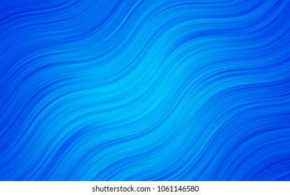 Light BLUE vector background with lava shapes. Brand-new colored illustration in marble style with gradient. A new texture for your  ad, booklets, leaflets.
