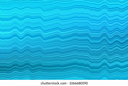 Light BLUE vector background with lava shapes. An elegant bright illustration with gradient. The template for cell phone backgrounds.
