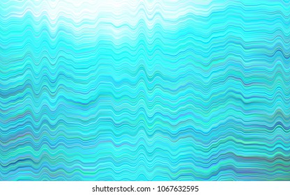 Light BLUE vector background with lava shapes. Creative geometric illustration in marble style with gradient. The template for cell phone backgrounds.