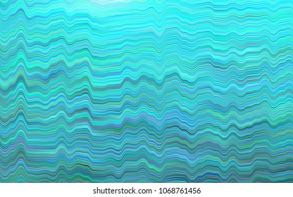 Light BLUE vector background with lava shapes. Creative geometric illustration in marble style with gradient. Pattern for your business design.