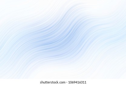 Light BLUE vector background with lava shapes. A completely new color illustration in marble style. Brand-new design for your ads, poster, banner.