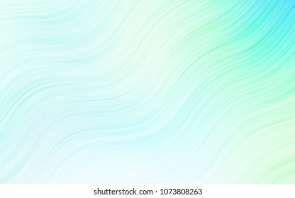 Light BLUE vector background with lava shapes. A vague circumflex abstract illustration with gradient. Marble style for your business design.