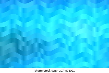 Light BLUE vector background with lava shapes. Geometric illustration in marble style with gradient.  A completely new template for your business design.