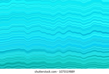 Light BLUE vector background with lava shapes. Blurred geometric sample with gradient bubbles.  A completely new template for your business design.