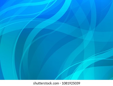 Light BLUE vector background with lava shapes. Creative geometric illustration in marble style with gradient. Textured wave pattern for backgrounds.