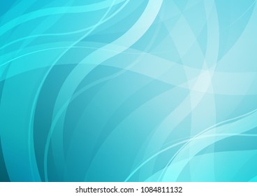 Light BLUE vector background with lava shapes. Creative illustration in halftone marble style with gradient. Marble design for your web site.