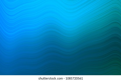 Light BLUE vector background with lava shapes. Blurred geometric sample with gradient bubbles.  Textured wave pattern for backgrounds.