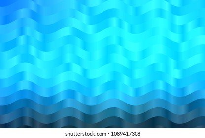 Light BLUE vector background with lava shapes. Creative geometric illustration in marble style with gradient. A completely new template for your business design.