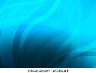 Light BLUE vector background with lava shapes. An elegant bright illustration with gradient. Marble style for your business design.