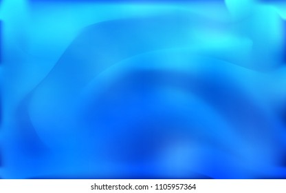 Light BLUE vector background with lava shapes. Creative illustration in halftone marble style with gradient. A new texture for your  ad, booklets, leaflets.